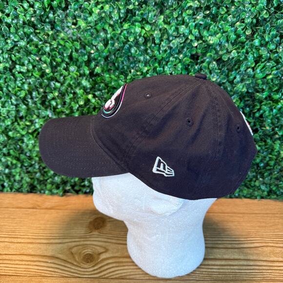 San Francisco 49ers Official Catch Intercept Cancer New Era Adjustable Hat NFL - Picture 2 of 10